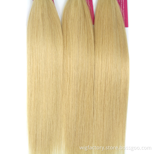 Honey Blonde Brazilian Remy straight 613 bundles,frontal with bundles straight,Long Hair Bundles Straight blonde human hair bu